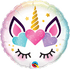 Unicorn Eyelashes <br> Birthday Balloon